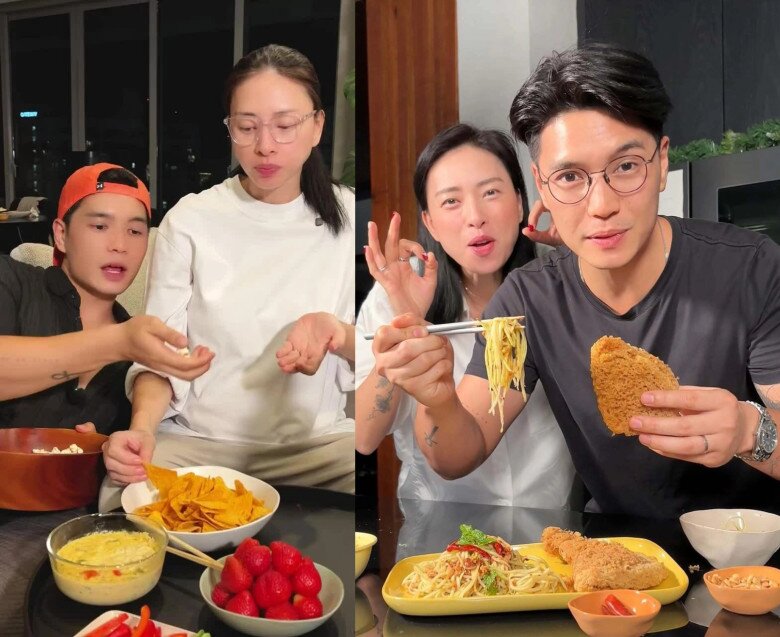 Ngô Thanh Vân được chồng chăm lo từng bữa ăn, giấc ngủ.