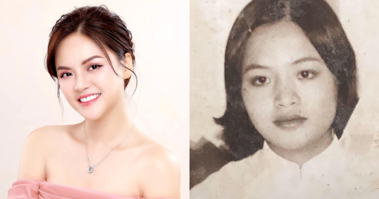 Thu Quỳnh được nhận xét thừa hưởng vẻ đẹp và tài năng nghệ thuật từ mẹ.