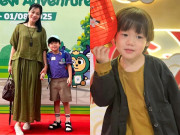 Giải trí - Con trai thứ 3 nhà NSND Xuân Bắc được mẹ dắt tay trong ngày đầu đi học, lên 7 tuổi ngoại hình rõ tuấn tú