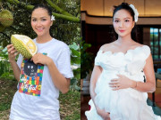 Giải trí - H'Hen Niê phải bỏ ăn sầu riêng sau khi đi khám thai, bầu sắp "vỡ chum" vẫn gọn nhờ công chồng nhiếp ảnh gia