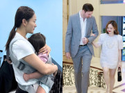 Giải trí - Lan Phương địu con đến phiên tòa xử ly hôn