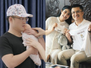 Chồng làm ở Bộ Ngoại giao của Ngọc Hân thuê người dạy cách bế con, lóng ngóng tay chân khi lần đầu làm bố