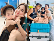Giải trí - Xúc động cảnh Kha Ly nằm ngủ với con gái trước khi đi làm xa, ái nữ 1 tuổi phải vắng mẹ cả tháng trời