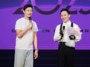 Nhạc - MC Anh Tuấn "vượt bão" để dự fancon của Đinh Tiến Đạt, nam rapper gửi lời cảm ơn đến bà xã