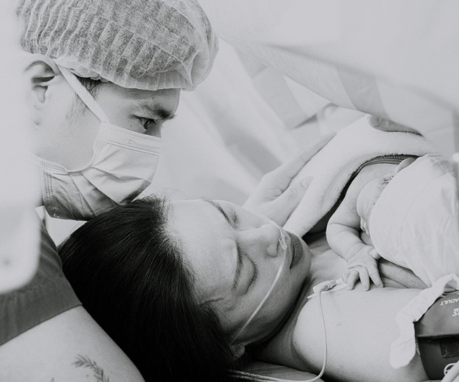 Ngô Thanh Vân hạ sinh con gái đầu lòng với Huy Trần.