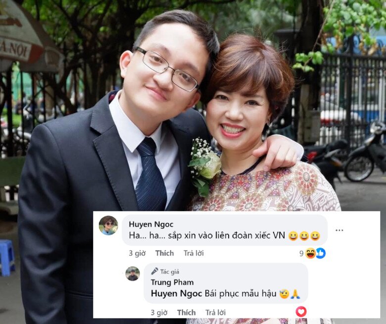 Màn đối đáp của 2 mẹ con Ngọc Huyền khiến dân tình thích thú.