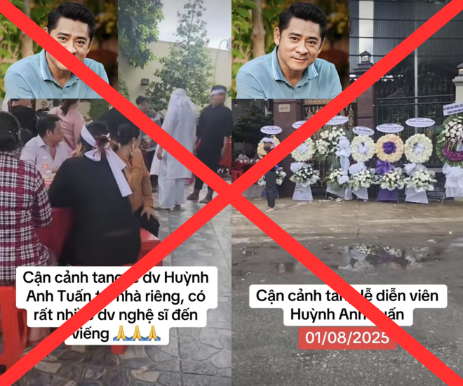 Rộ tin đồn diễn viên Huỳnh Anh Tuấn qua đời khiến dân tình hoang mang.