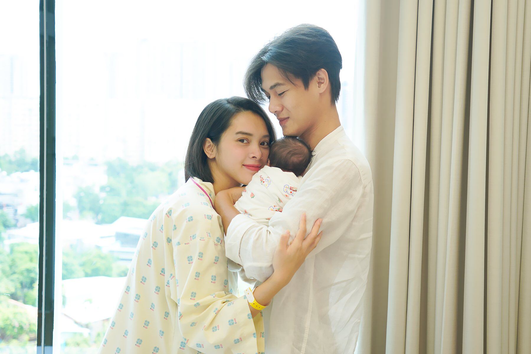 Vợ chồng Quỳnh Lương đặt tên cho em bé là Nala.