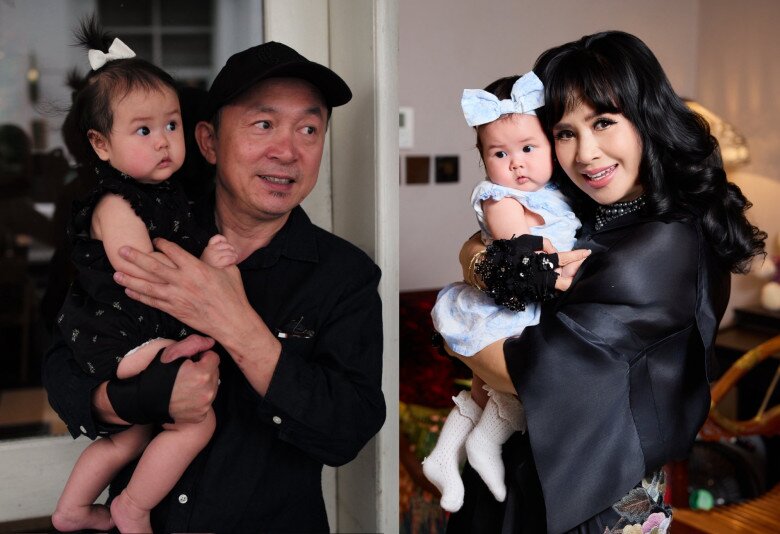 Từ năm 2025, Quốc Trung và Thanh Lam hạnh phúc hơn khi có thêm cháu ngoại.