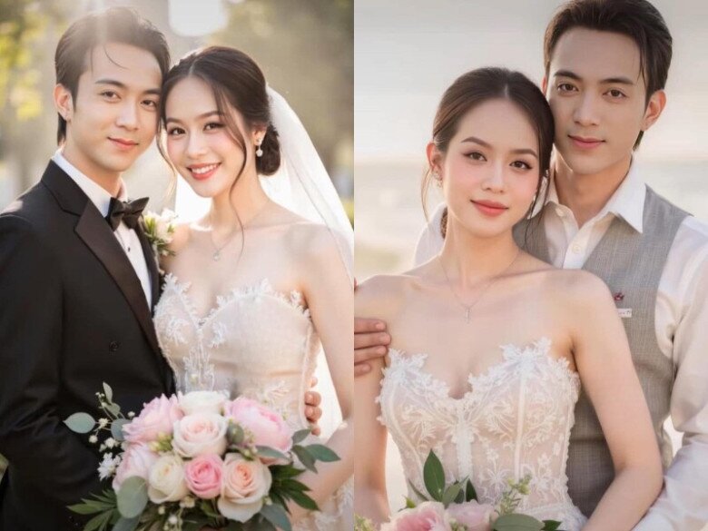 Fan hâm mộ ghép ảnh SOOBIN và Thanh Thủy để đẩy thuyền cho cả 2.