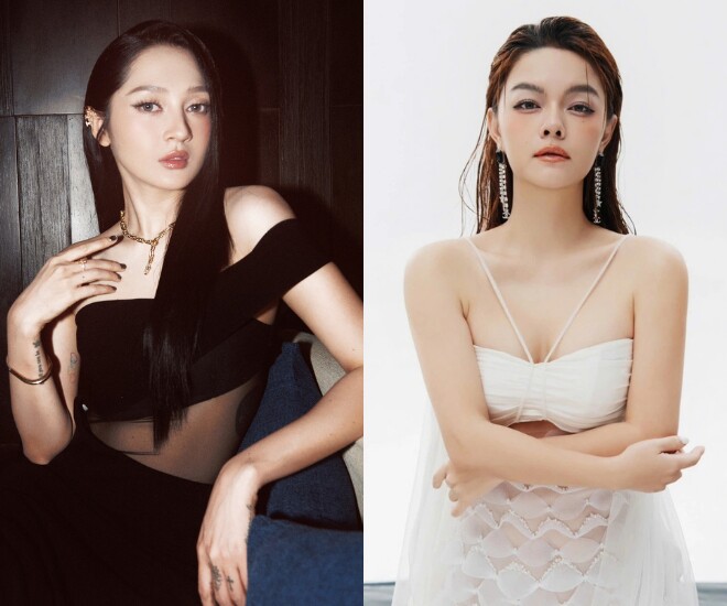 Bảo Anh (ảnh bên trái) lên tiếng làm rõ tin đồn trong quá khứ với Phạm Quỳnh Anh (ảnh bên phải).