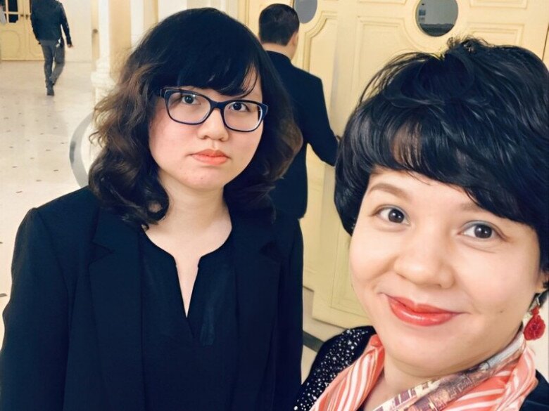 Quỳnh Phương - con gái đầu lòng của MC Diễm Quỳnh sinh năm 1999.