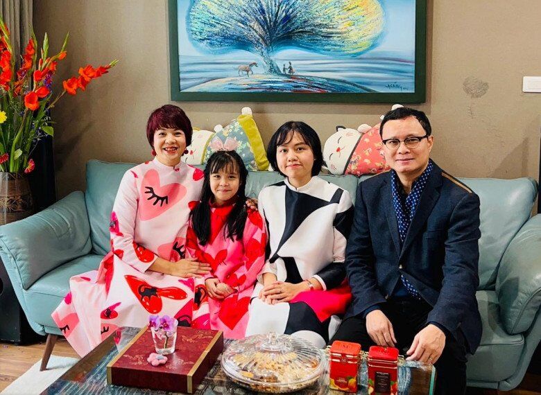 Tổ ấm hạnh phúc của vợ chồng Diễm Quỳnh.