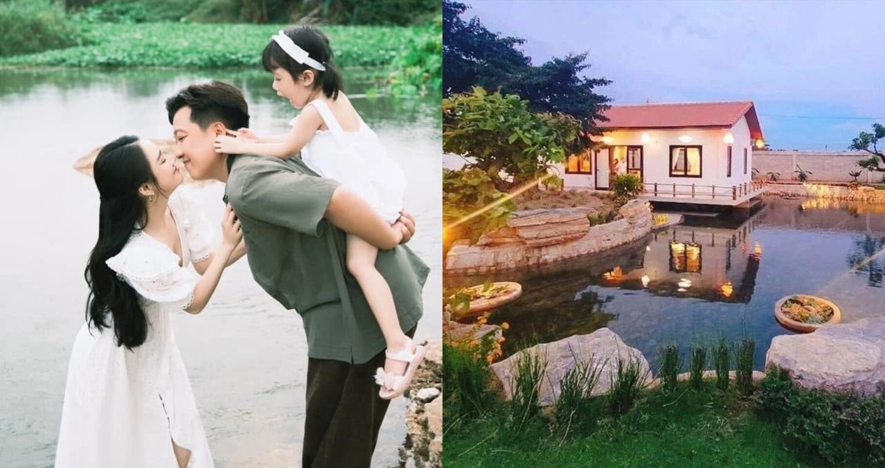 Căn biệt thự nhà vườn tại Đồng Nai của vợ chồng Trường Giang có giá trên dưới 70 tỷ đồng.