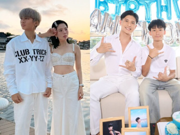 Lệ Quyên sung sướng ngắm con trai rõ nét tuấn tú, phản ứng khi quý tử được khen nhìn giống Lâm Bảo Châu