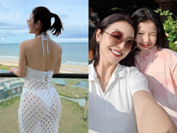 Hoa hậu là cháu dâu Chủ tịch diện bikini khoe vòng 1 e ấp, nhan sắc tuyệt trần bảo sao ái nữ cực xinh