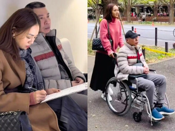 Vợ trẻ NSND Công Lý thấm thía nổi đau về căn bệnh đột quỵ: May là anh vẫn giữ được mạng sống cho mình