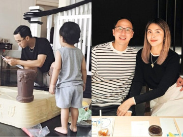 Tăng Thanh Hà khoe cảnh chồng thiếu gia chăm quý tử trong biệt thự triệu đô, hôn nhân 13 năm vẫn màu hồng khó tin