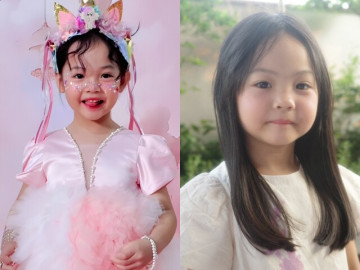 Con gái Cường Đô La trang điểm cực xinh chuẩn tiểu công chúa, từng là bản sao của bố nay rõ nét giống mẹ