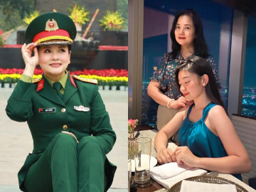 NSND mang hàm Đại tá khoe dáng nóng bỏng ở tuổi ngoài 50, sinh được 2 con cực phẩm với chồng là NSƯT
