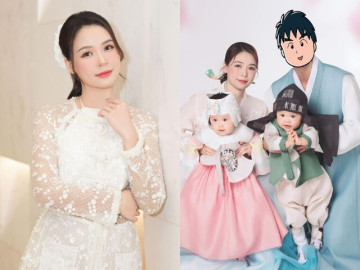 Bố chồng của Sam tặng quà cho 2 cháu nội song sinh, nàng dâu Việt được lòng gia đình bên Hàn