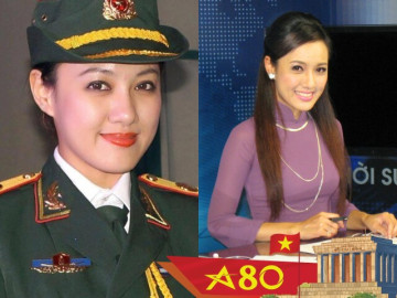 Giọng đọc tại A80 là cháu của Đại tá, có bố nổi danh Nhân tài đất Việt, hôn nhân như ý bên chồng kín tiếng