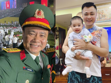 Bận diễn concert, NSND Tự Long vắng nhà trong ngày đặc biệt của con, nhưng không có bố nhóc tì lại thích hơn