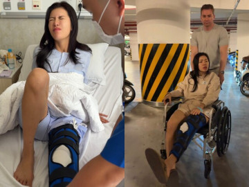 Minh Tú: Chồng trắng đêm chăm tôi bị đứt dây chằng