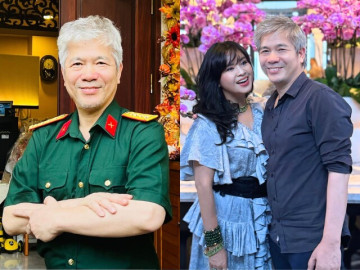 Chồng bác sĩ của NSND Thanh Lam diện quân phục khoe hàm Thượng úy, hiếm hoi nhắc đến bố vợ là nhạc sĩ Thuận Yến