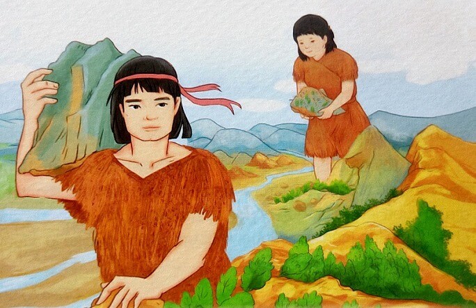 Truyện cổ tích: Nha Rúi và Tầm Dang