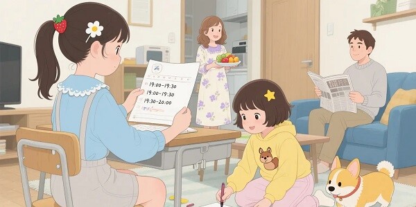 Dạy trẻ giữ bình tĩnh và đảm nhận một số trách nhiệm trong cuộc sống hàng ngày.