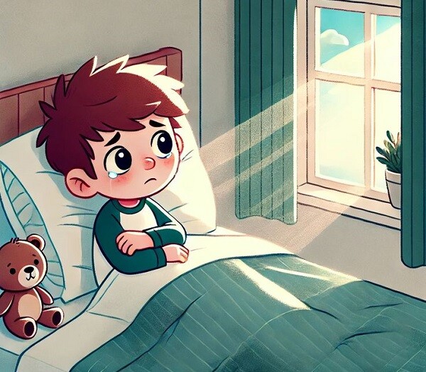 Hạn chế quát mắng trẻ trước khi đi ngủ.