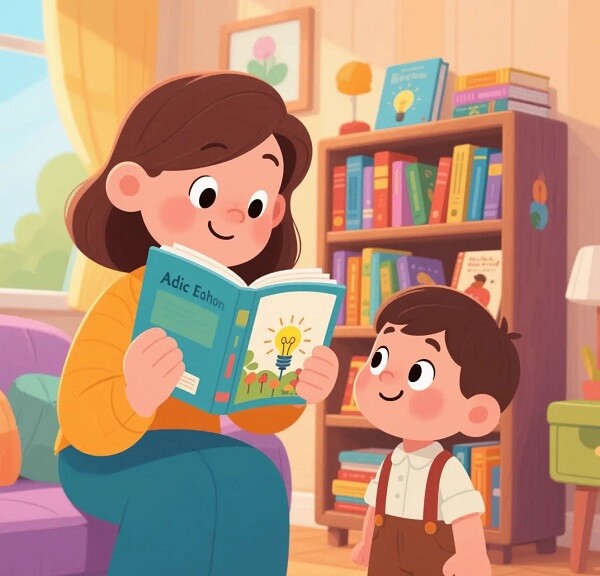 Hãy cho trẻ biết rằng những câu chuyện này là bài học về sự kiên trì.