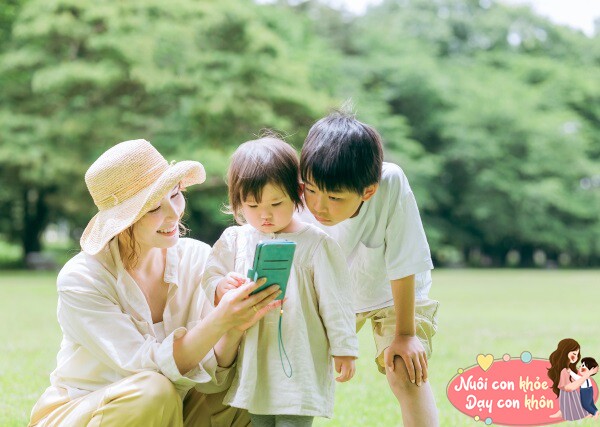 Hạn chế thời gian sử dụng các thiết bị điển tử.