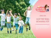 Hè là mùa của chơi mà học, xây miễn dịch từ ly sữa đầu ngày, mẹ yên tâm con đủ sức khỏe trải nghiệm mùa hè trọn vẹn