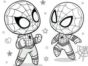 Nuôi con IQ EQ - Tặng bé trai 20 bức tranh tô màu các nhân vật siêu anh hùng yêu thích