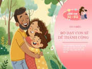 Nuôi con IQ EQ - Trẻ được bố nuông chiều dễ đạt thành công trong nửa sau cuộc đời nhờ 3 điểm này