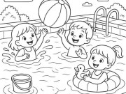 Nuôi con IQ EQ - Tranh tô màu các hoạt động vui nên làm vào ngày nghỉ lễ cho bé