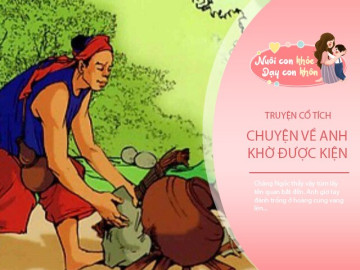 Truyện cổ tích: Anh khờ được kiện
