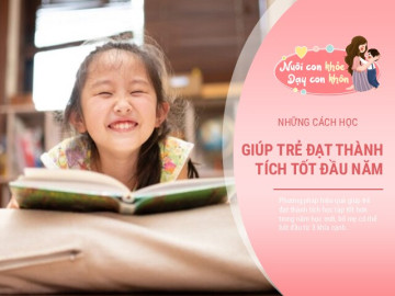 99% trẻ học giỏi vào đầu năm học nếu được dạy 3 kỹ năng này