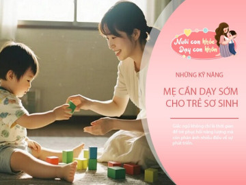 4 cơ hội sớm này sẽ dạy được em bé sơ sinh thông minh, lanh lợi hơn chúng bạn