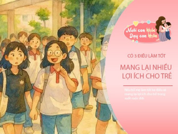 3 giờ sau khi trẻ tan học, bố mẹ làm 3 điều này mang lại lợi ích cho con suốt đời