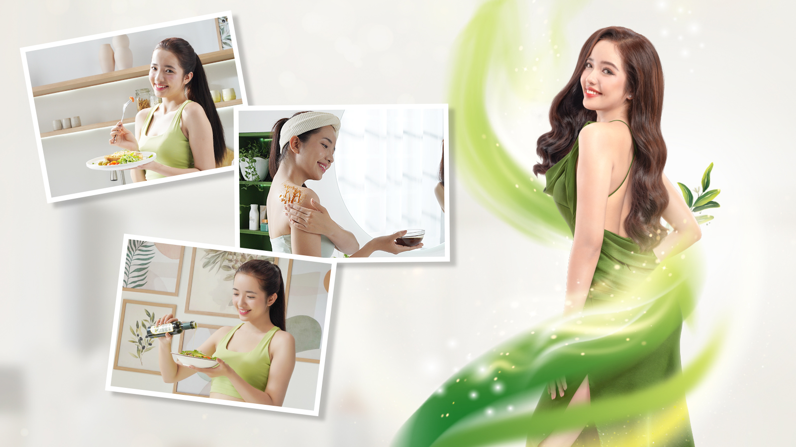 Vẻ đẹp thực sự cần được nuôi dưỡng từ cơ thể khoẻ mạnh bên trong và duy trì mỗi ngày
