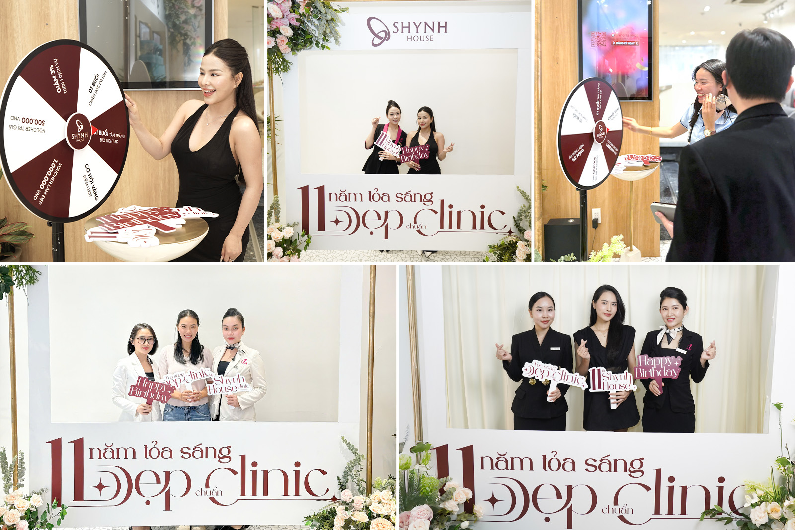 Chuỗi trải nghiệm của khách hàng trong chương trình tri ân đặc biệt đang diễn ra tại Shynh House.