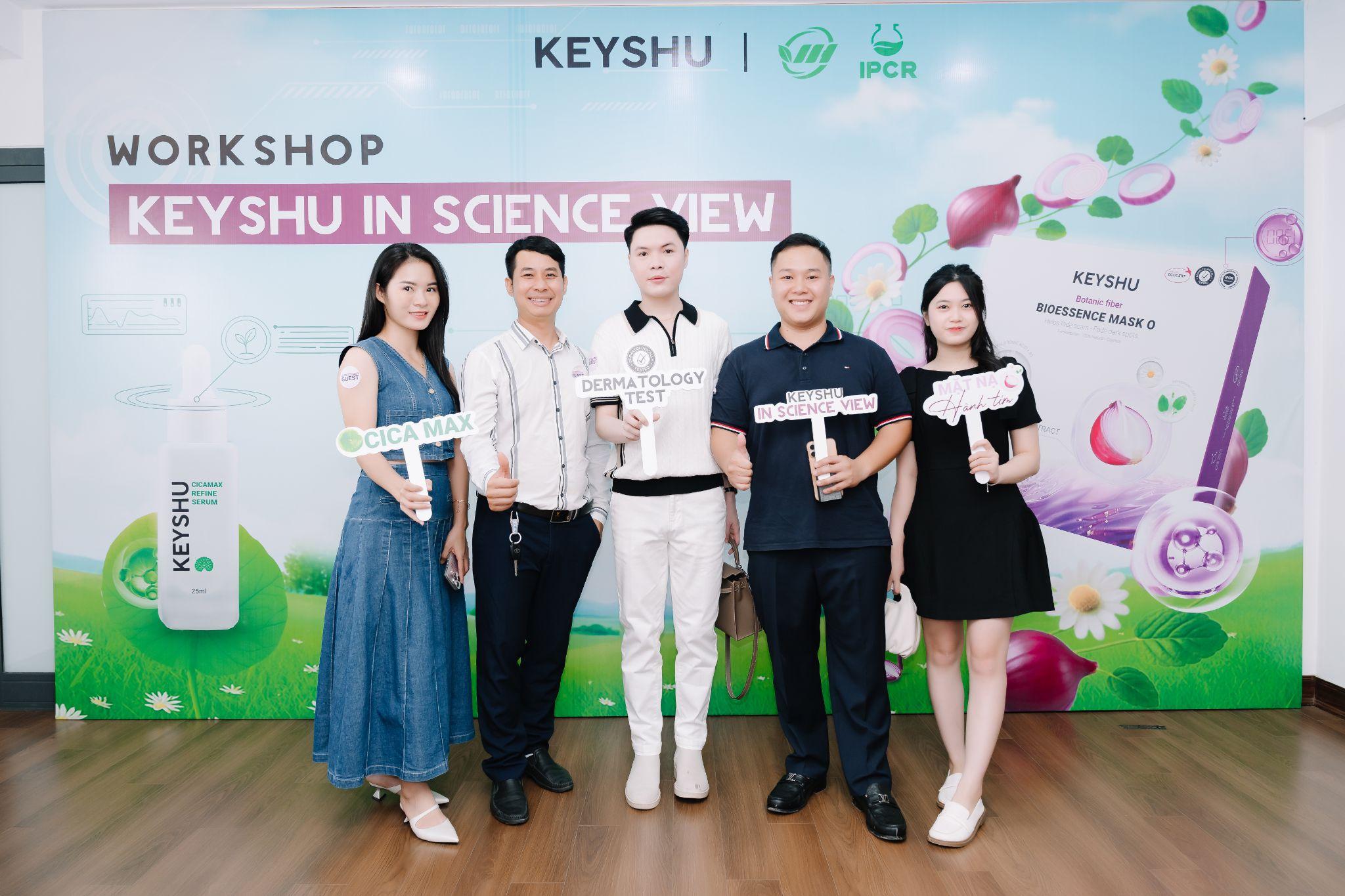 Workshop Keyshu In Science View khẳng định sự khác biệt của thương hiệu trên thị trường