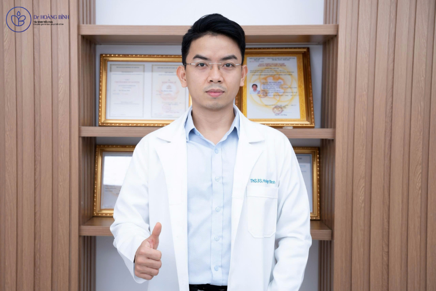 ThS.BS. Phó Viện trưởng Viện Nghiên cứu ứng dụng CNC về Y Dược học Bùi Hoàng Bình