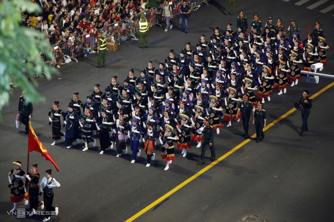 Buổi hợp luyện đầu tiên tại quảng trường Ba Đình - 12