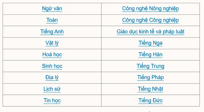 Bộ Giáo dục công bố đáp án tất cả môn thi tốt nghiệp THPT - 1