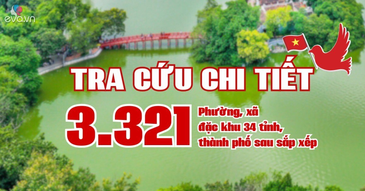 28 tỉnh và 6 thành phố của Việt Nam: Tra cứu chi tiết 3.321 phường, xã, đặc khu từ diện tích, dân số đến biển số xe