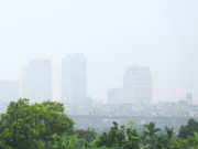 Tin tức - Bầu trời Hà Nội mù mịt trong ngày ô nhiễm không khí đứng thứ 2 thế giới
